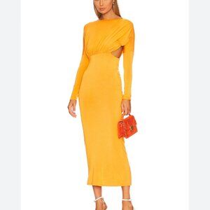 NWT The Line by K Pascal Dress in Tangerine size XS